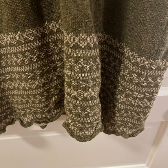 The Territory Ahead sweater dress medium olive green - Picture 3 of 7